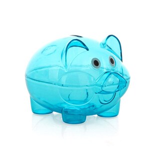 极速HOT Box Piggy Saving Coins Money Transparent Cute Case