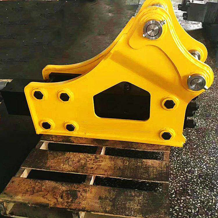 滑移装载机液压炮头68钎杆水泥路面破碎锤 拆迁混凝破碎头