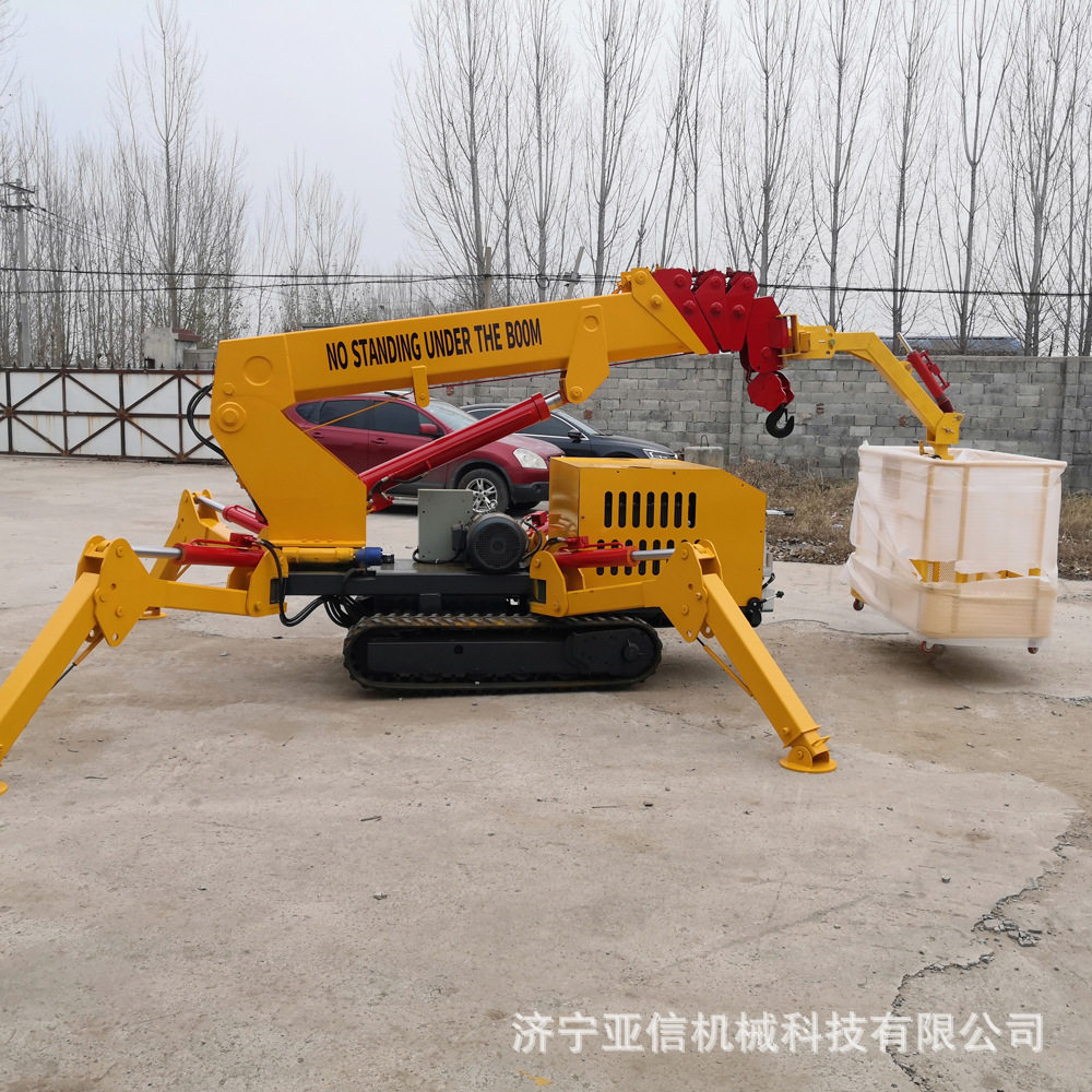 3吨履带蜘蛛吊车 楼顶室内吊装用液压伸缩臂式履带吊车 蜘蛛吊机,搬运/仓储/物流设备,起重机/吊车/吊机,淘宝优惠券,粉丝福利购,淘宝优惠卷