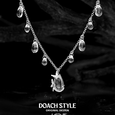 Серебряное ожерелье