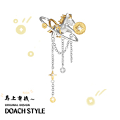 DOACH 马上有钱胸针原创小众设计高级感精致小马别针配饰2026新款
