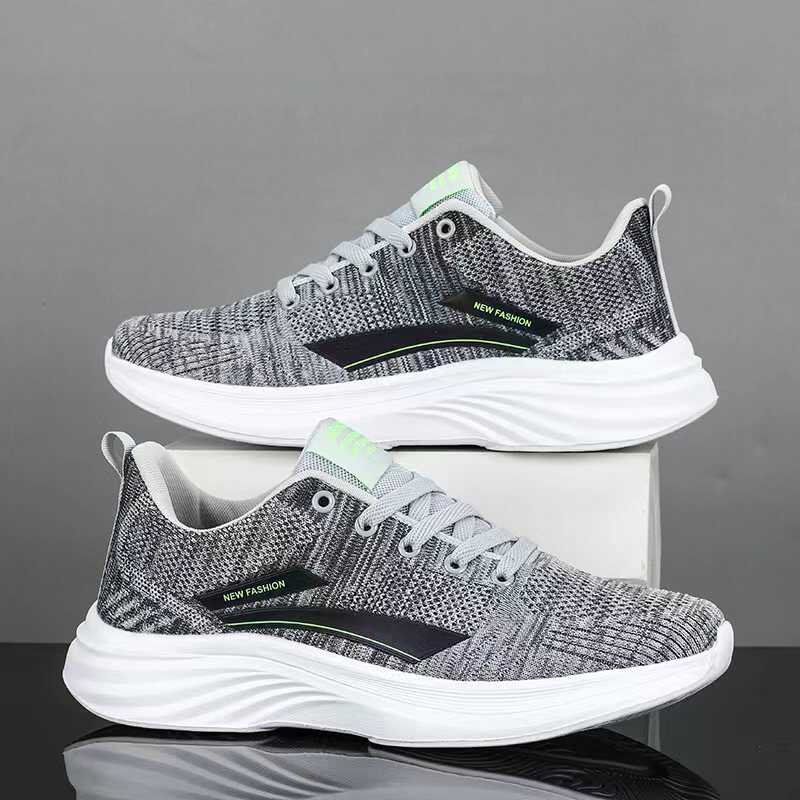 休闲运动鞋防臭透气休闲男鞋网面