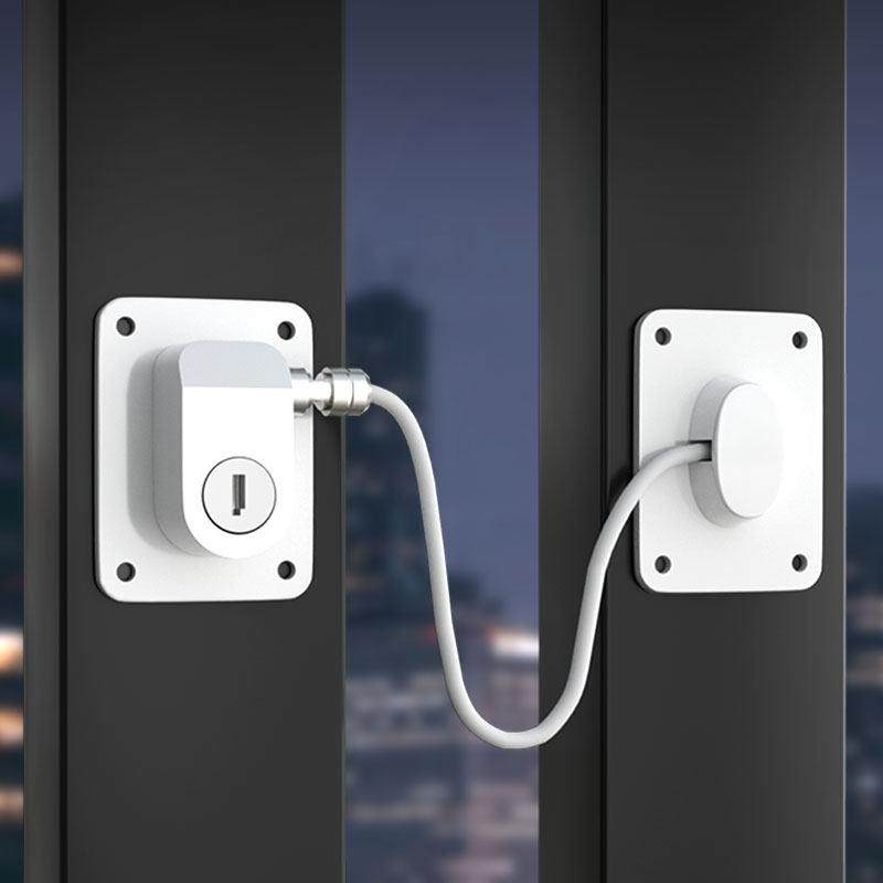 铝合金防护门窗防开窗户儿童安全锁免打孔固定防盗平开窗限位器,婴童用品,多功能安全锁,淘宝优惠券,粉丝福利购,淘宝优惠卷