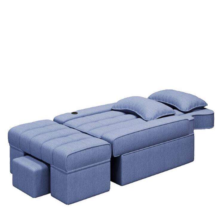 按摩床沐足洗脚床洗浴中心休息床修脚床电动足浴躺椅足疗沙发