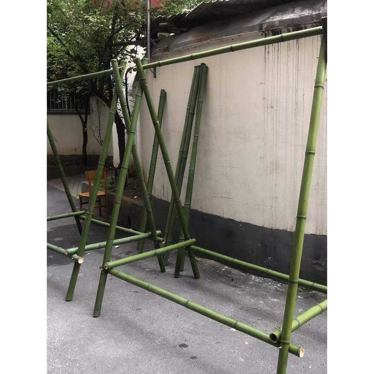 竹架子竹子竹架婚庆竹竿装饰住架迎宾架搭建竹筒花艺造景
