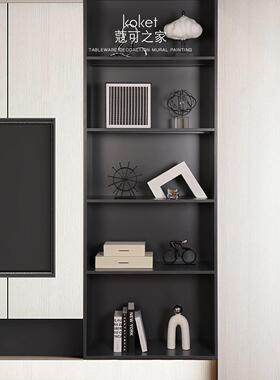Koket现代家居样板房装修软装客厅2025电视柜装修无障碍豪华高端
