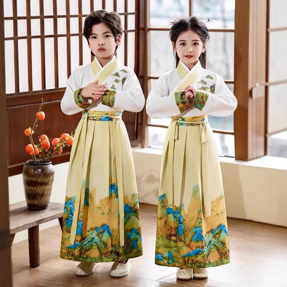 儿童汉服男女童国学服小学生
