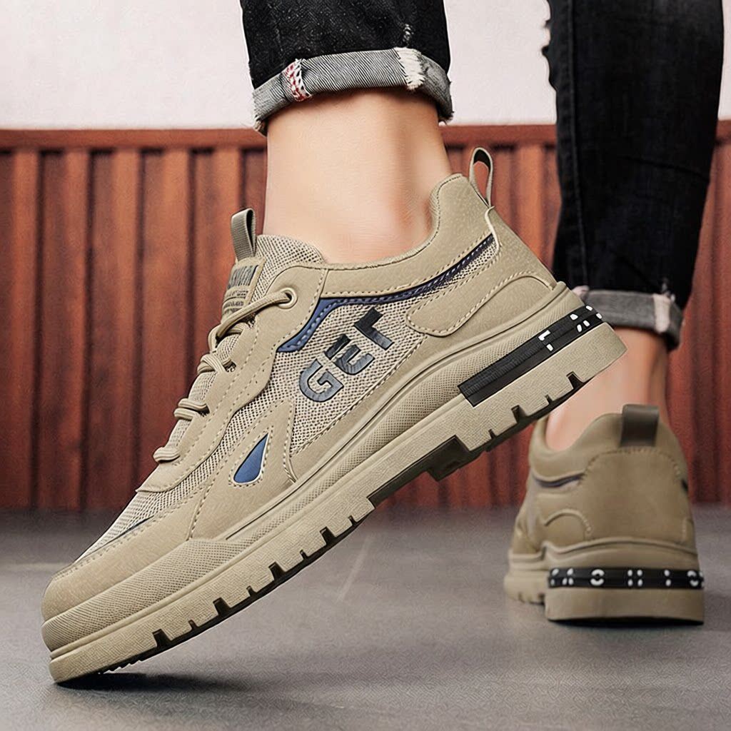 春季劳保鞋男款新款冬季工装网鞋工地网面透气男士防滑工作鞋