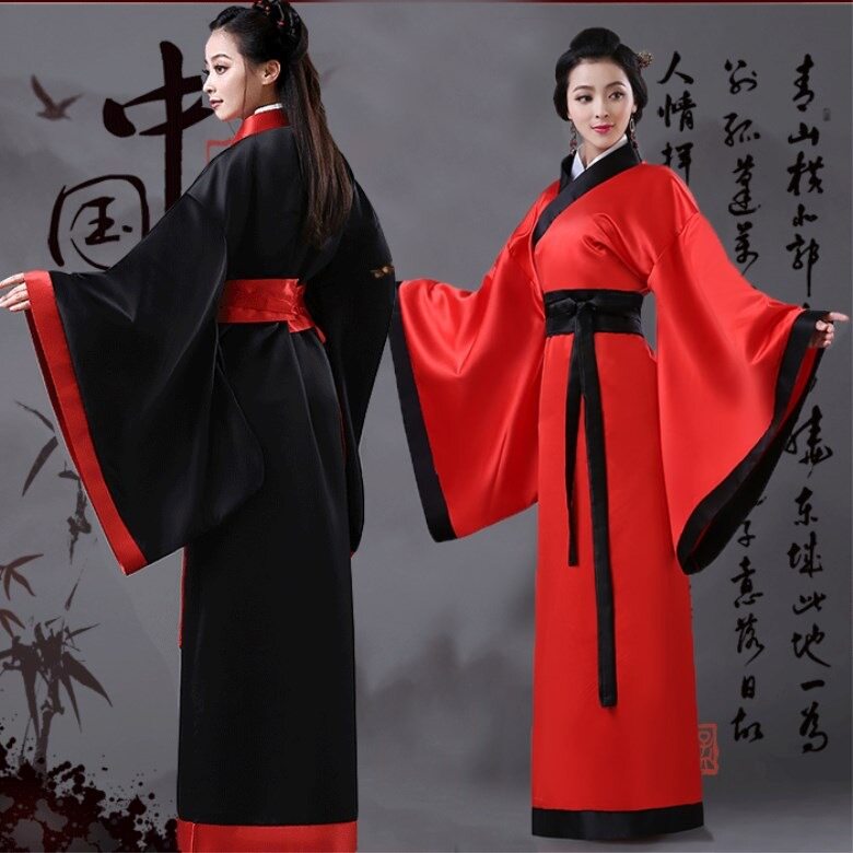 秋冬古装老师演出服古典汉服仙女