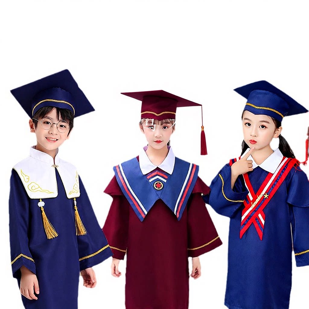 幼儿园学士服儿童博士服小学