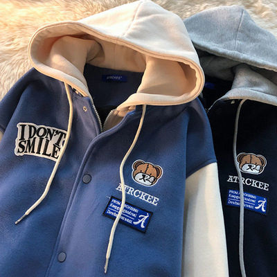 速发Embroidery Oversized Hoodies  Autum Witer Wo Jaets