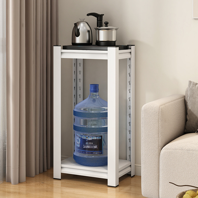 速发饮水机置物架桶装水放置架水桶架落动茶叶多层收纳移可架地水