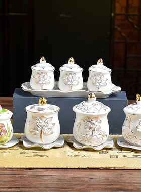 速发莲水杯供佛杯家用供杯佛前水杯净水杯奉花供供仙家财神观音圣