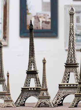 速发礼国埃菲尔铁塔摆件模型创意客日法物玄关生厅桌面酒柜装饰品