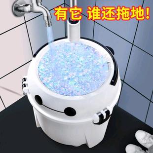 干湿两用拖把桶免手洗旋转拖布桶懒人拖地神器家用一拖净平板墩布