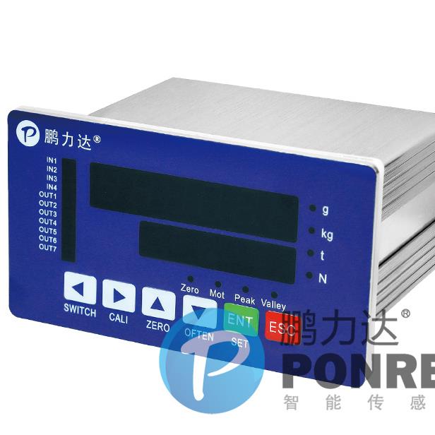 鹏力达PH40G-M 测力显示控制仪表(供电DC24V 称重传感器显示器