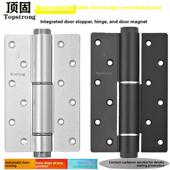 顶固五金隐形门合页自动关门闭门器缓冲隐形液压阻尼弹簧自闭合页