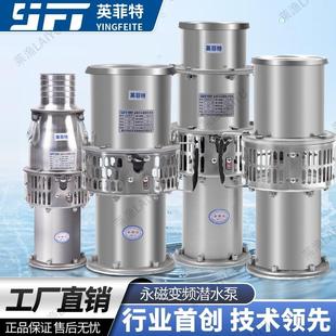 英菲特轻便永磁变频高效节能大流量全不锈钢海水培殖精品潜水泵