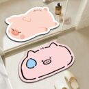 软矽藻泥浴室吸水地垫化妆室门口防滑速干脚垫门垫子厕所家用地毯