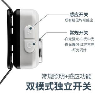 上饵灯 强光头灯夜钓鱼专用充电迷你感应灯超亮远射长续航头戴式