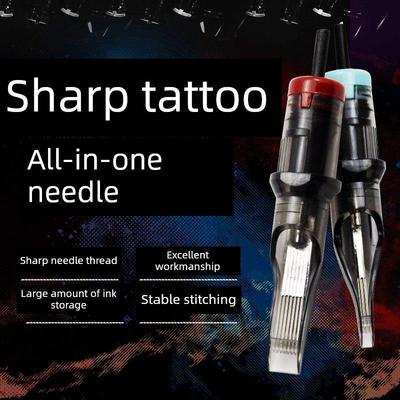 华谊纹身设备一次性纹身集成针圆针排空心针10纹身设备纹身机