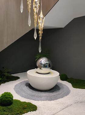 财源滚滚流水摆件庭院自循环水景转运球落地喷泉客厅桌面生财大型