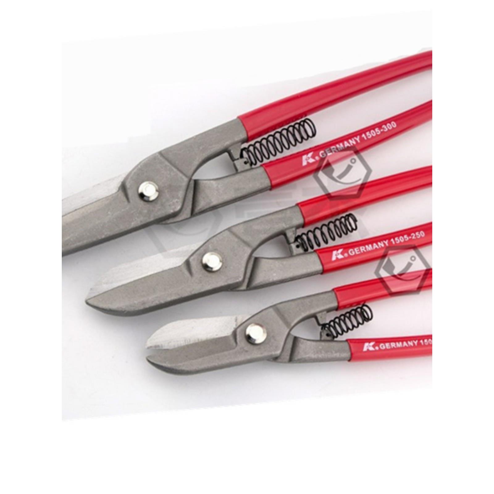 德国K牌1505英式 热销原装不锈钢板航空剪铁丝网铁皮剪子工业剪刀