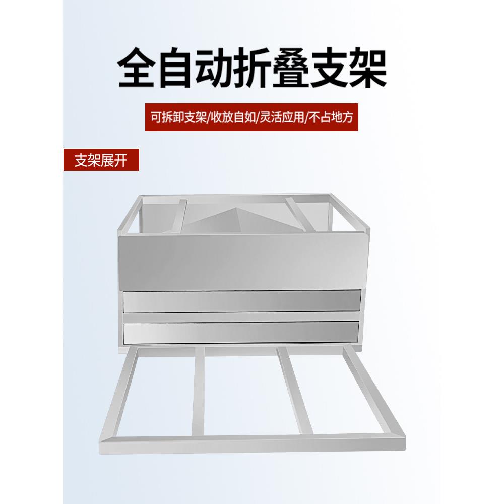 加厚肠粉撑蒸箱商用一抽一份自动门不锈钢托盘抽屉蒸柜带汽门柜式