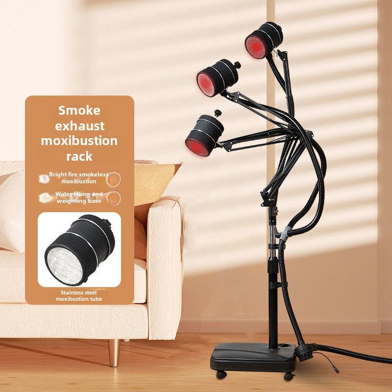 落地艾灸支架艾条夹子艾灸排烟一体机家用艾灸馆明火无烟艾灸仪器