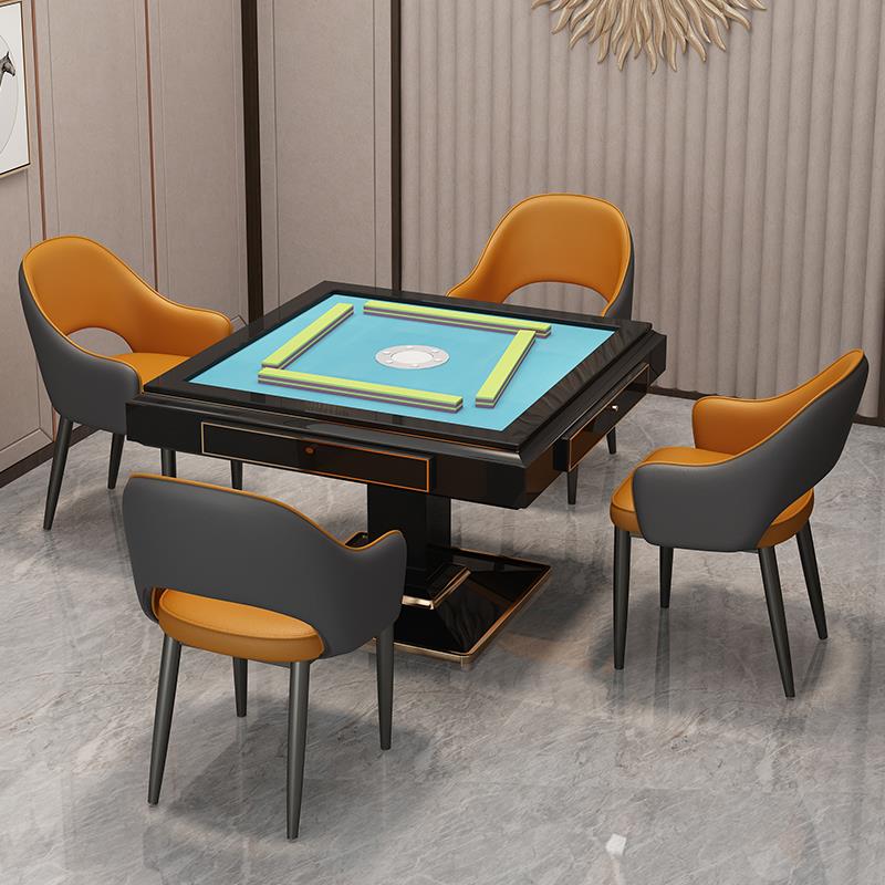 麻将椅子专用四张椅子电动麻将机凳子轻奢现代棋牌室椅子久坐舒服