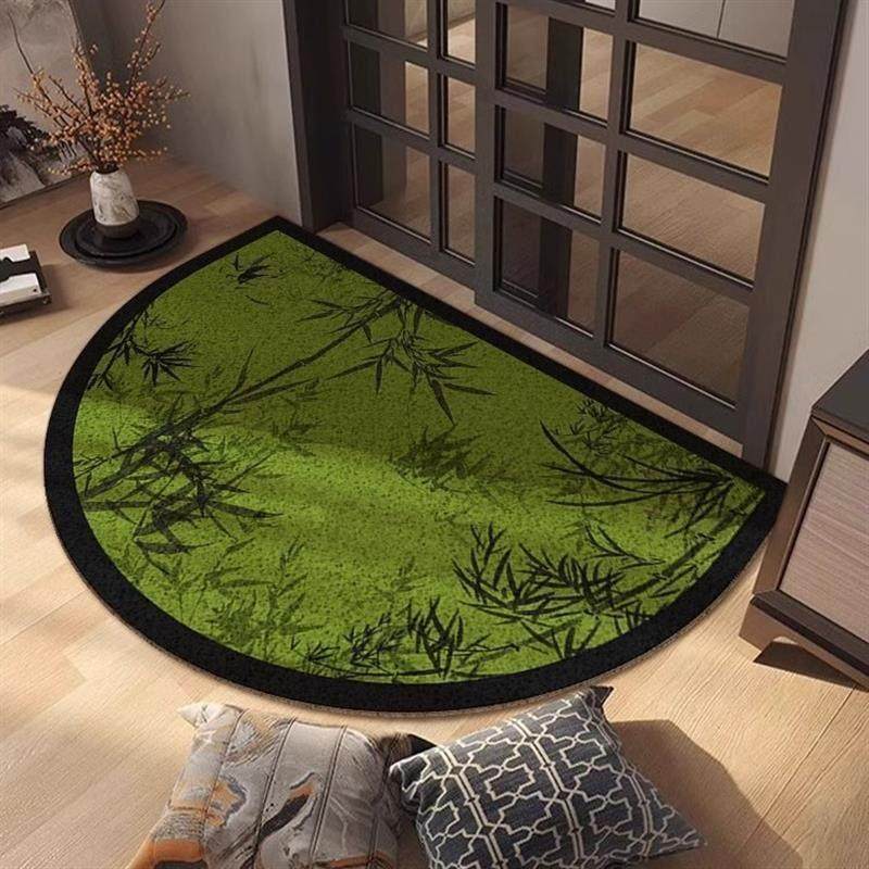 新中式进门地毯防滑半圆丝圈入户垫进门地垫室外门口外蹭脚垫耐脏,居家布艺,家用脚垫,淘宝优惠券,粉丝福利购,淘宝优惠卷