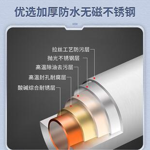 多层家用三面围栏橱柜带轮子围挡储物货架 不锈钢厨房置物架落地式