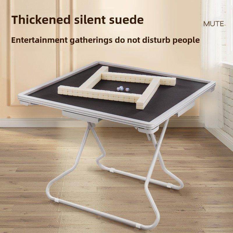 手工搓麻将桌的家庭折叠手册简单优雅的小棋牌桌特殊的正方形实木