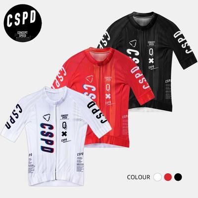 2025新款CSPD夏季男女款户外运动自行车公路车短袖套装骑行服爆款