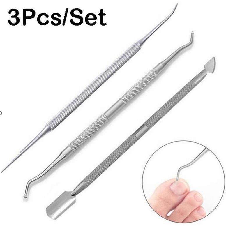 3件套剔甲器甲沟勺剔甲错锉剔翘器甲沟指甲缝嵌甲清理工具套装