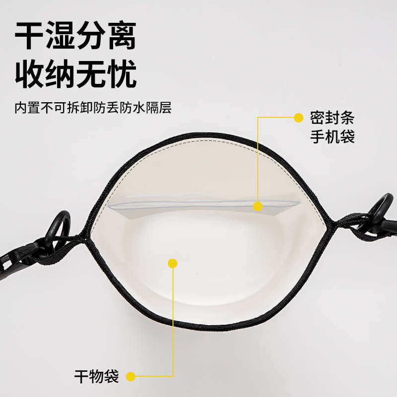 MOBILE PHONE WATERPROOF BAG WATERPROOF BAG TOUCH SCREEN TO GO INTO THE WATER SWIMMING RAFTING EQUIPMENT WATER PARK TAKE PICTURES LARGE CAPACITY SNORKELING