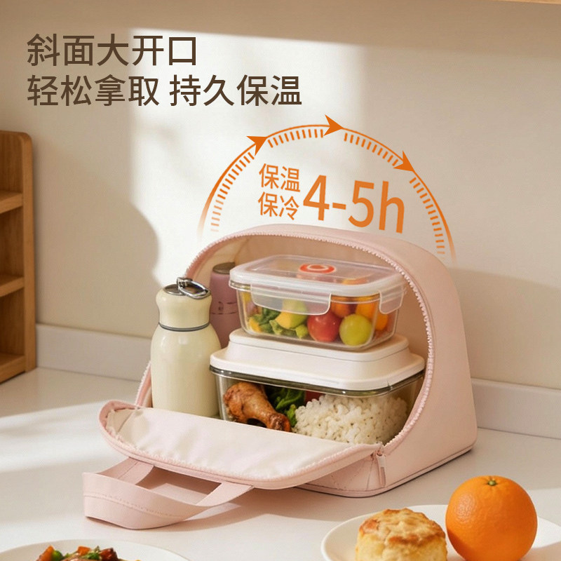 饭盒袋大容量保温袋手提包铝箔加厚便当包小学生饭兜上班族午餐包,收纳整理,饭盒袋,淘宝优惠券,粉丝福利购,淘宝优惠卷