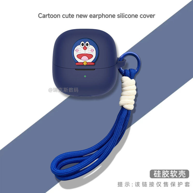 适用小米buds5耳机套硅胶卡通小米5无线蓝牙耳机保护套防摔一体式全包个性创意软壳小众动漫耳机充电仓保护套