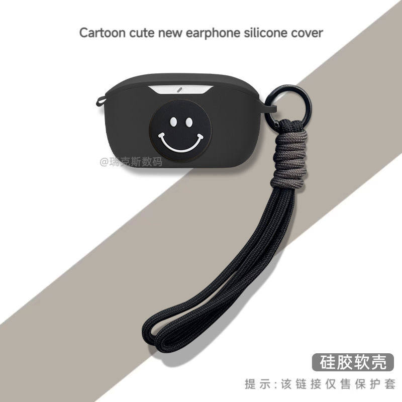 适用JBL W100TWS耳机保护套硅胶卡通动漫软壳创意个性款jbl wave 100tws真无线蓝牙耳机充电仓盒保护套硅胶