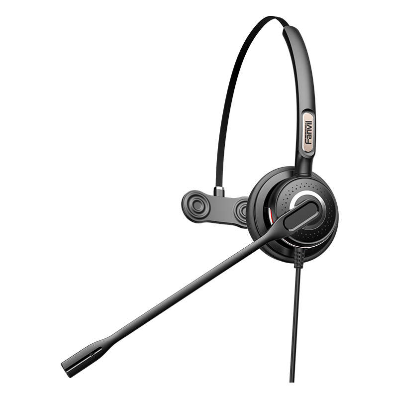 Fanvil 方位 HT201 HT202   单耳话务耳机 双耳耳机 电话座机耳麦