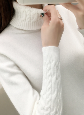 Women Sweater Turtleneck Pullovers Autumn Winter Sweaters Ne
