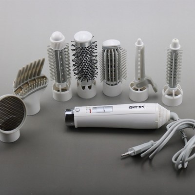 Professional 8in1 hot air styler comb curling iron roll styl