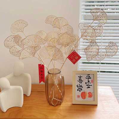 Facaiguo fake flower real flower vase set meal decoration li