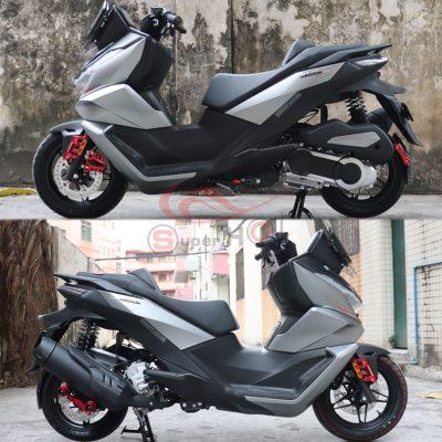 适用无极SR250GT改装配件前卡钳保护罩挡泥板装饰块刹车泵防摔盖