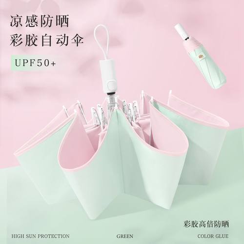 防回弹儿童安全彩胶晴雨伞