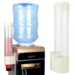 60 Cups 5-7.5cm Paper Cup Dispenser Plastic Holder Anti