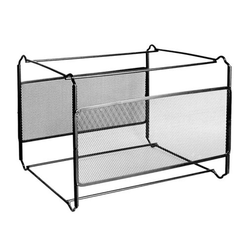 A4 Mesh Metal File Organizer Box Hanging File Folder Box Des