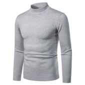 High Winter Neck Cashmere Men Autumn Turtleneck Knitwear Thi