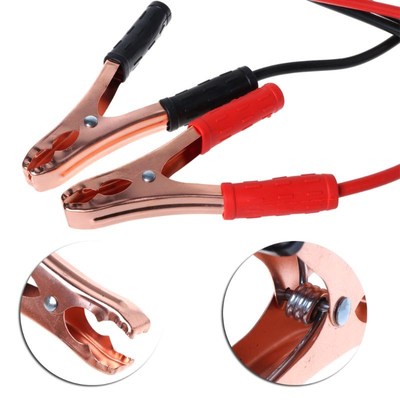 Heavy Duty 500AMP 2M Car Battery Jump Leads Cables Jumper C