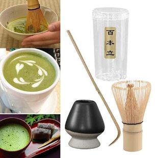 Handmade Matcha Ceremony Set Matcha Whisk Stand Matcha